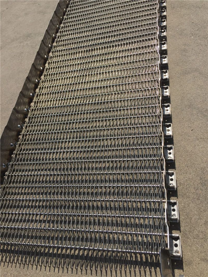 Custom-Designed Stainless Steel Conveyor Belt
